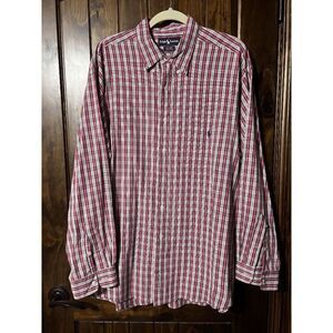 Ralph Lauren "Big Shirt" Polo Long Sleeve Button Down Size XL